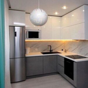 Кухня из пластика 062